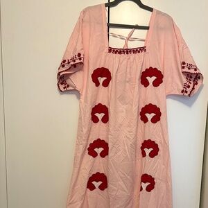 Zara Embroidered Dress